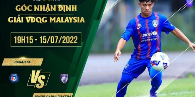Soi kèo hôm nay Sabah FA vs Johor Darul Takzim