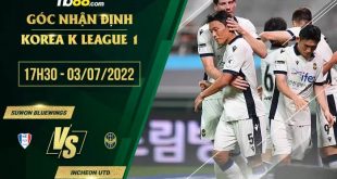 Kèo Suwon Bluewings vs Incheon