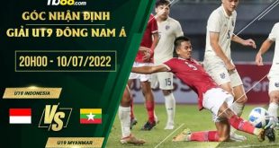 Kèo thơm U19 Indonesia vs U19 Myanmar