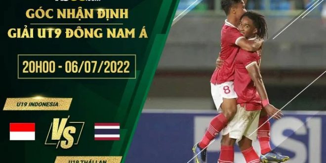 Soi kèo nhà cái U19 Indonesia vs U19 Thái Lan