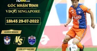 Kèo nhà cái Albirex Niigata vs Lion City Sailors