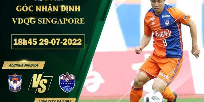 Kèo nhà cái Albirex Niigata vs Lion City Sailors