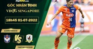Kèo Albirex Niigata vs Tampines Rovers