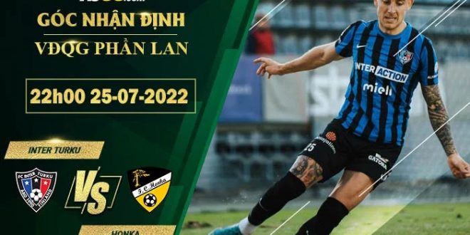 Nhận định kèo Inter Turku vs Honka