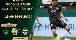 Soi kèo hôm nay Jeonbuk vs Seongnam