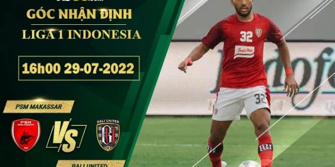 Tỷ lệ kèo PSM Makassar vs Bali United