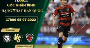 Kèo Seongnam vs Pohang Steelers
