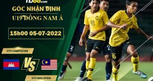 Soi kèo nhận định U19 Campuchia vs U19 Malaysia