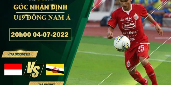Tỷ lệ kèo U19 Indonesia vs U19 Brunei