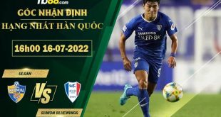 Kèo Ulsan vs Suwon Bluewings