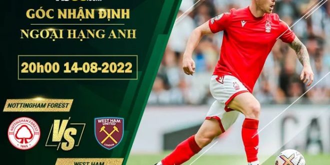 Soi kèo Nottingham Forest vs West Ham