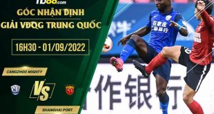 Kèo nhà cái Cangzhou Mighty vs Shanghai Port