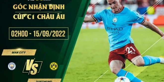 Kèo Man City vs Dortmund