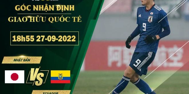 Kèo Nhật Bản vs Ecuador