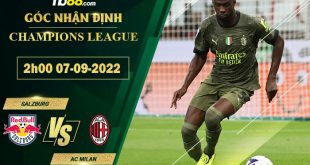 Soi kèo nhận định Salzburg vs AC Milan
