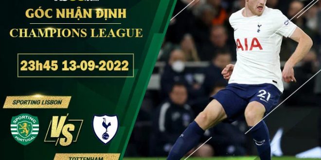 Kèo Sporting Lisbon vs Tottenham