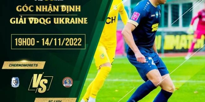 Kèo Chernomorets vs FC Lviv