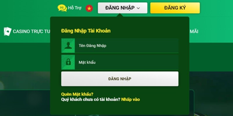 Đăng nhập tài khoản chỉ với 3 bước đơn giản