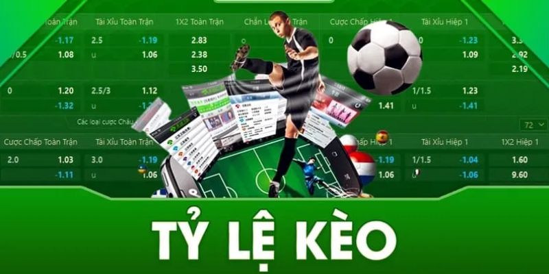 Tỷ lệ kèo bóng đá là gì?