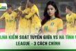 SLNA Kiểm Soát Tuyến Giữa Vs Hà Tĩnh V-League - 3 Cách Chính