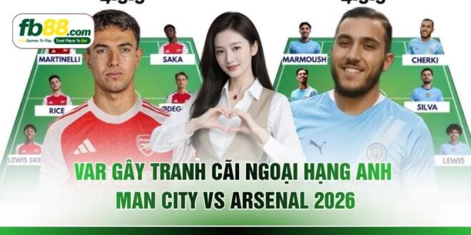 VAR Gây Tranh Cãi Ngoại Hạng Anh Man City Vs Arsenal 2026
