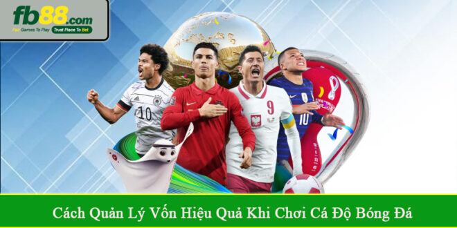 cách quản lý vốn hiệu quả khi chơi cá độ bóng đá