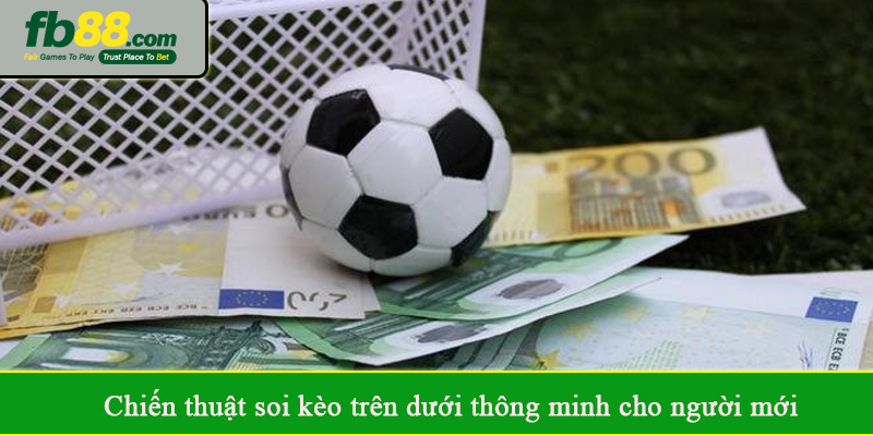 Chiến thuật soi kèo trên dưới thông minh cho người mới